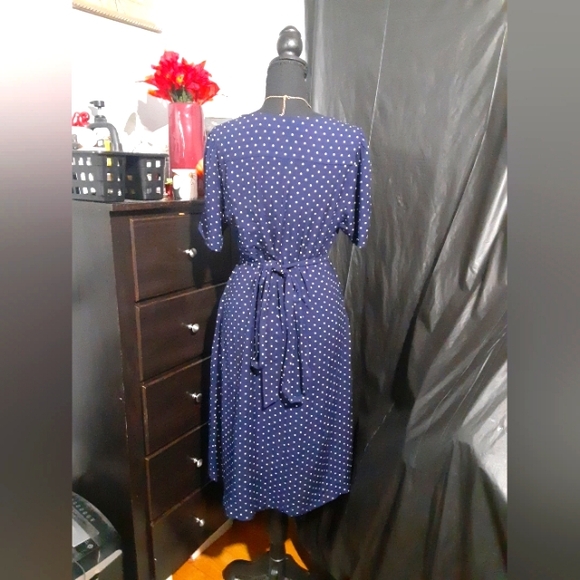 Ella Simone Polka Dot Ladies Dress - Picture 5 of 10